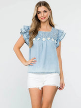 Load image into Gallery viewer, Nikki Denim Top
