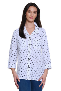 Dot Print Camp Shirt